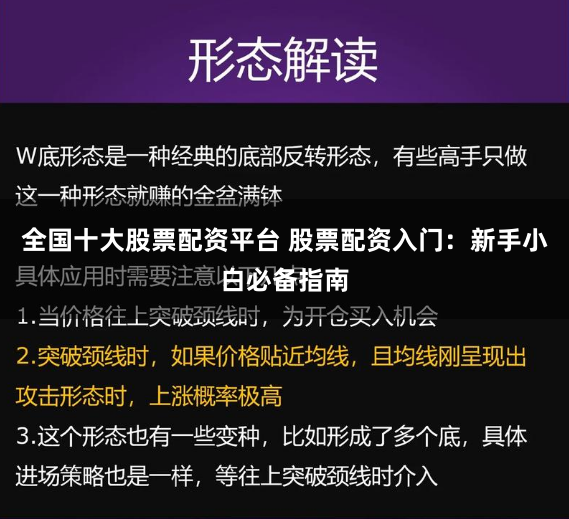 全国十大股票配资平台 股票配资入门：新手小白必备指南